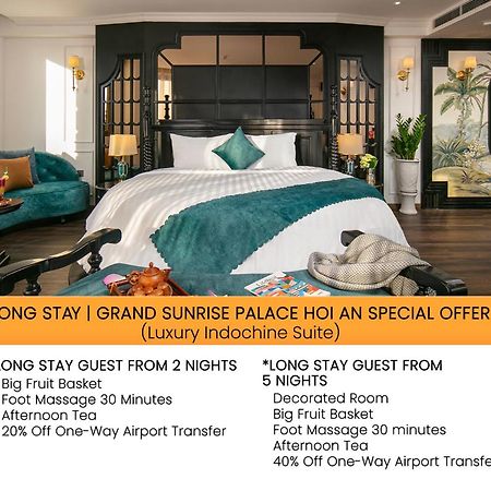 Grand Sunrise Palace Hoi An- A Luxury Indochine Hotel & Spa المظهر الخارجي الصورة