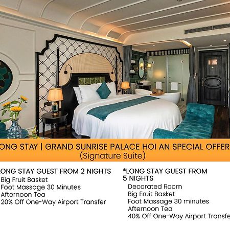 Grand Sunrise Palace Hoi An- A Luxury Indochine Hotel & Spa المظهر الخارجي الصورة