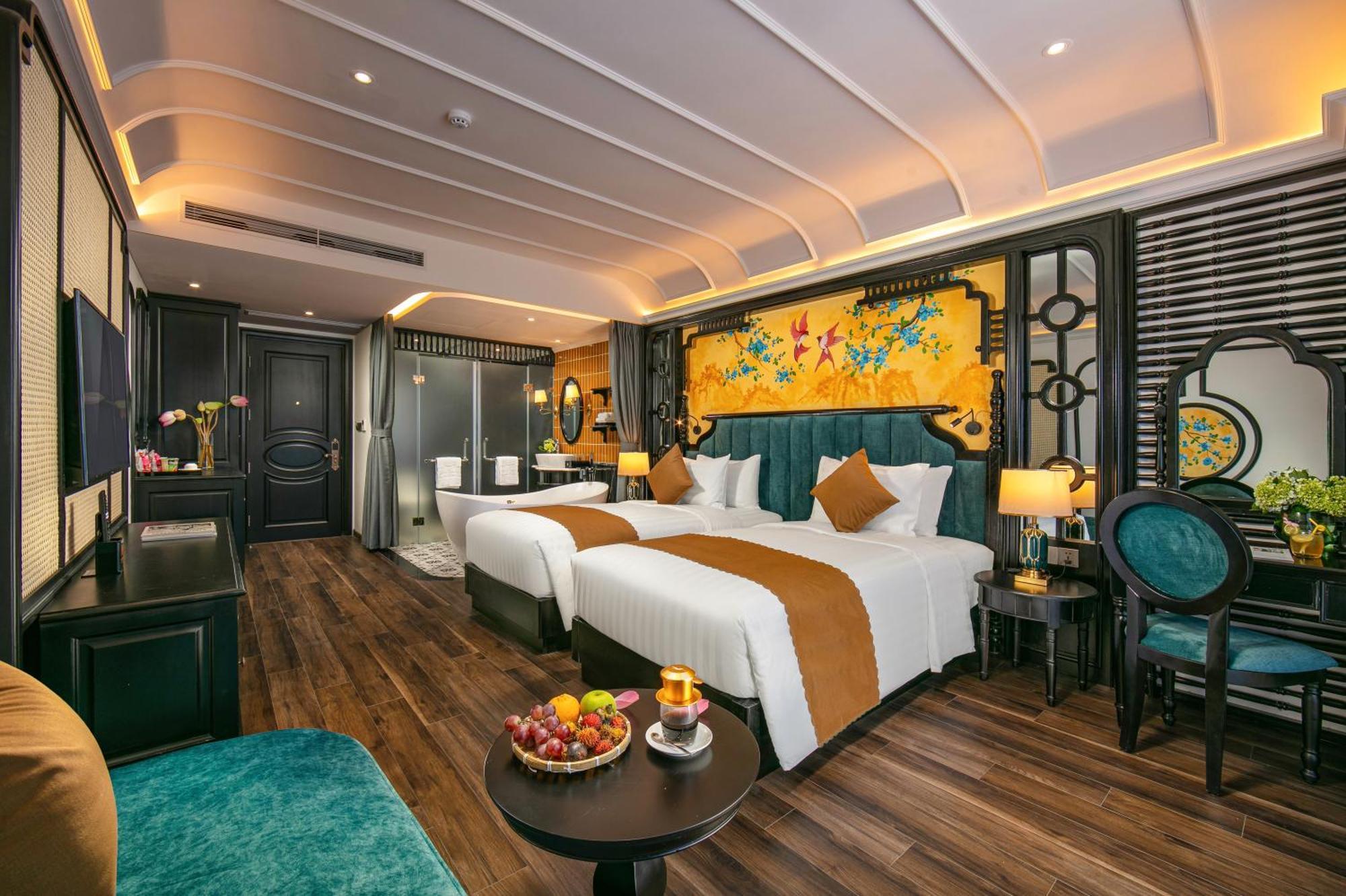 Grand Sunrise Palace Hoi An- A Luxury Indochine Hotel & Spa المظهر الخارجي الصورة Deluxe Suite