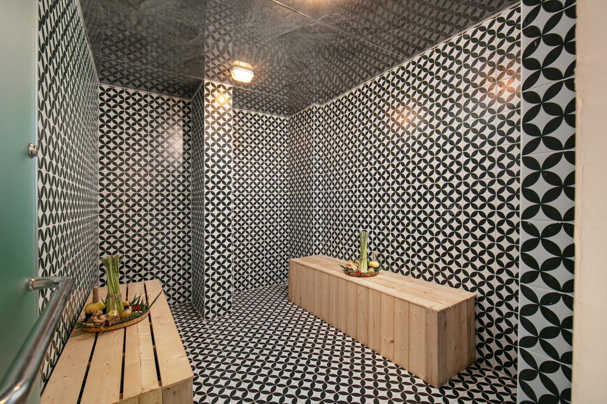 Grand Sunrise Palace Hoi An- A Luxury Indochine Hotel & Spa المظهر الخارجي الصورة A steam room