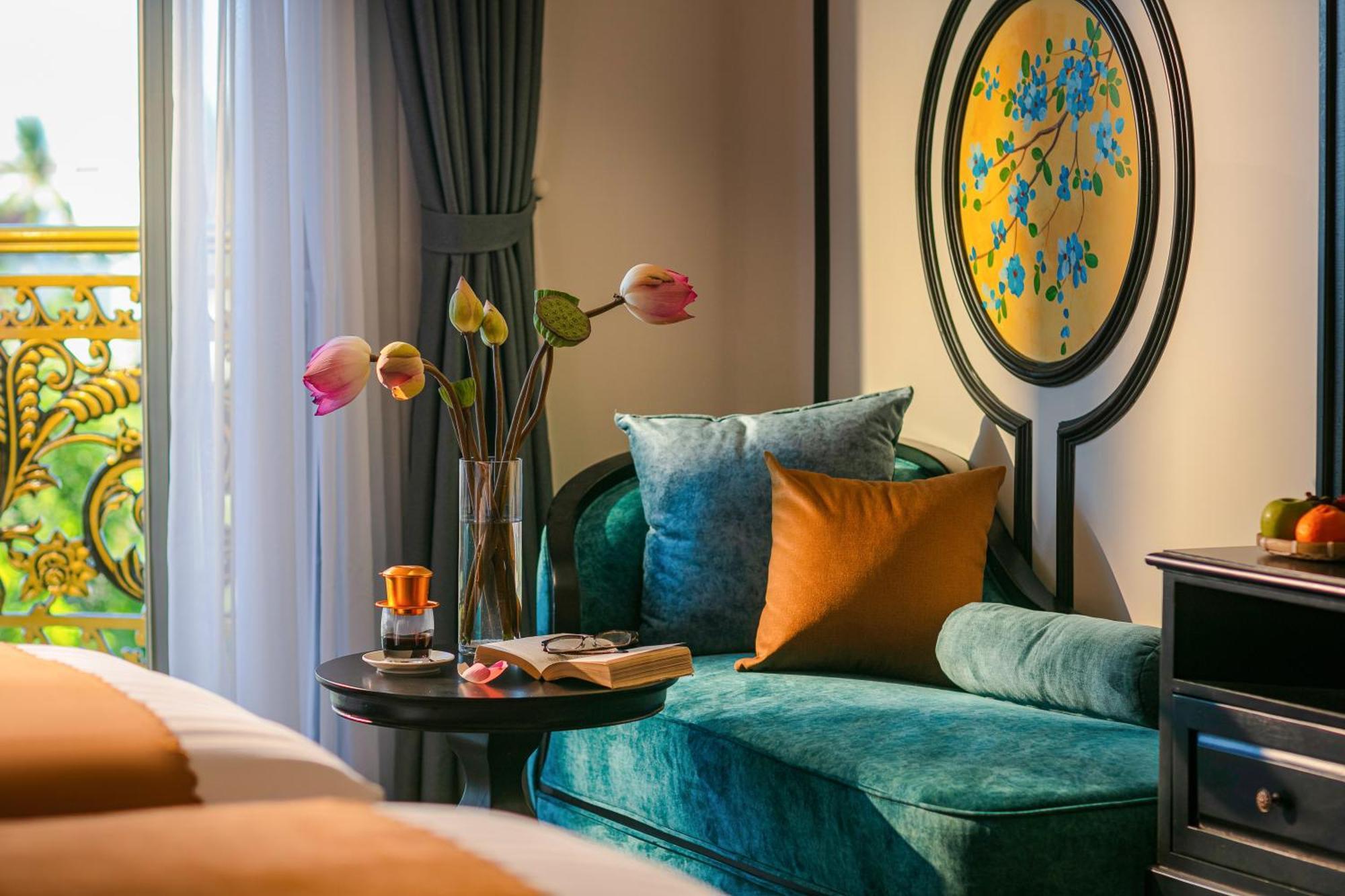 Grand Sunrise Palace Hoi An- A Luxury Indochine Hotel & Spa المظهر الخارجي الصورة Deluxe Room