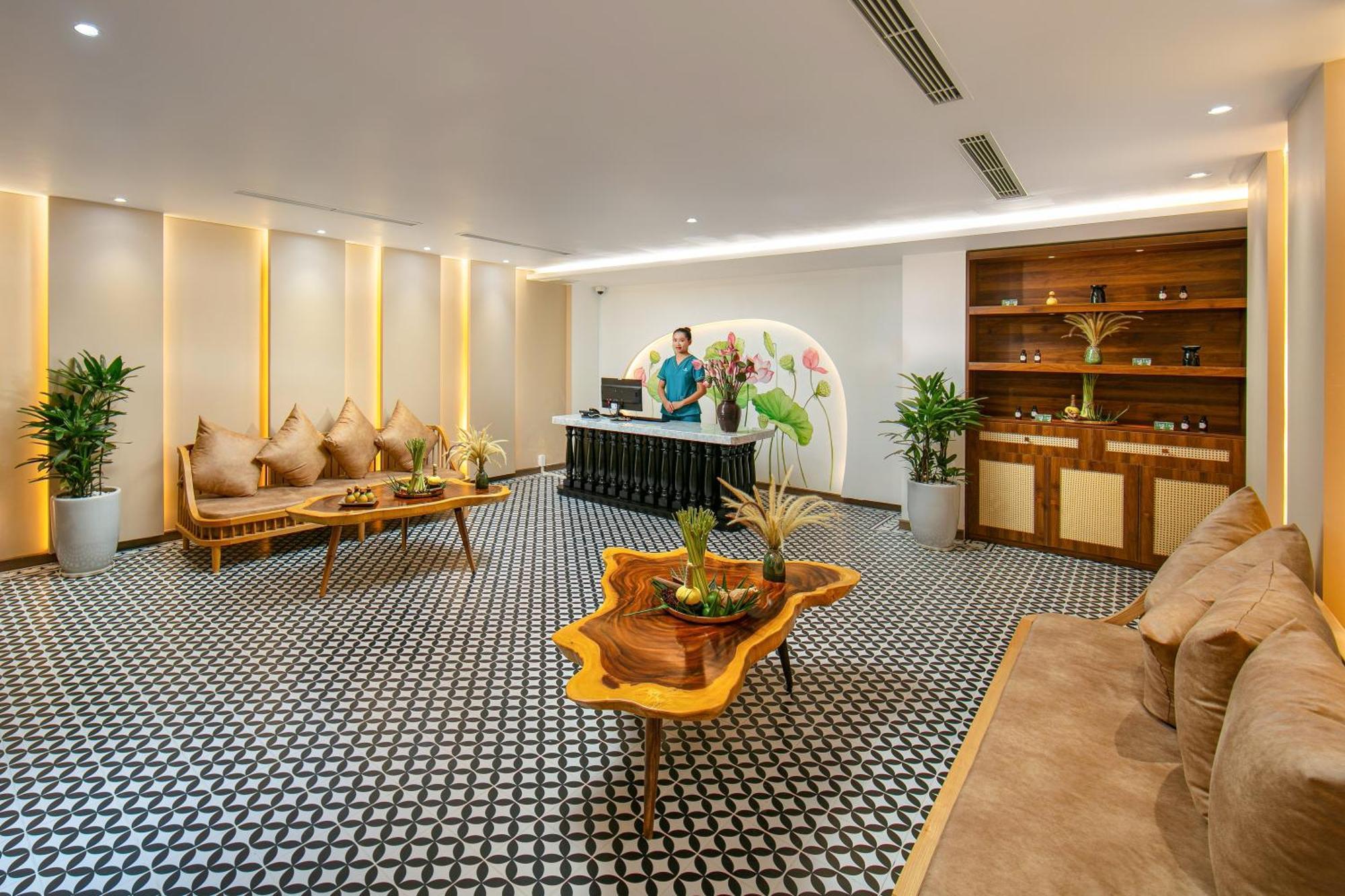 Grand Sunrise Palace Hoi An- A Luxury Indochine Hotel & Spa المظهر الخارجي الصورة Reception