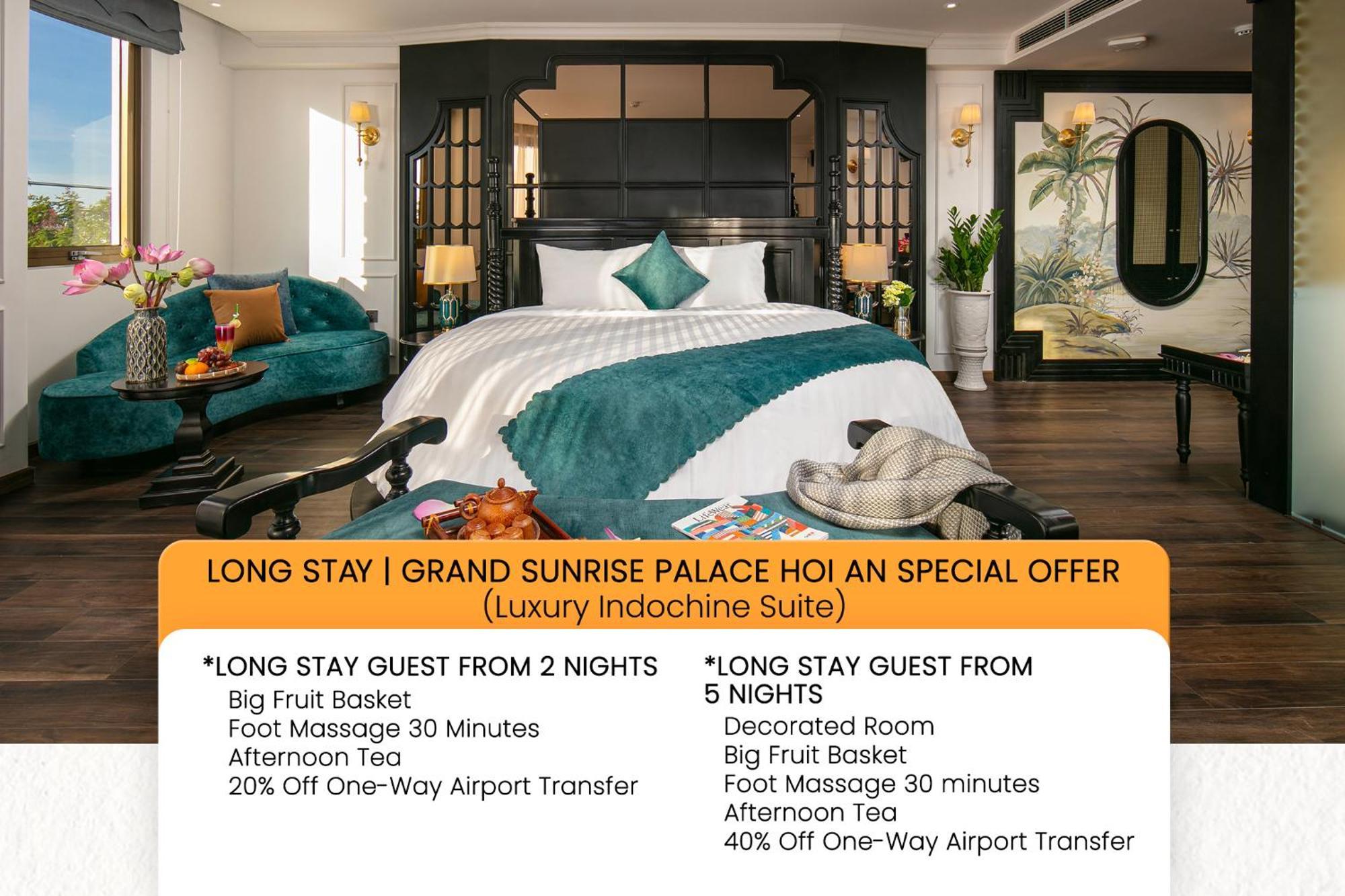 Grand Sunrise Palace Hoi An- A Luxury Indochine Hotel & Spa المظهر الخارجي الصورة