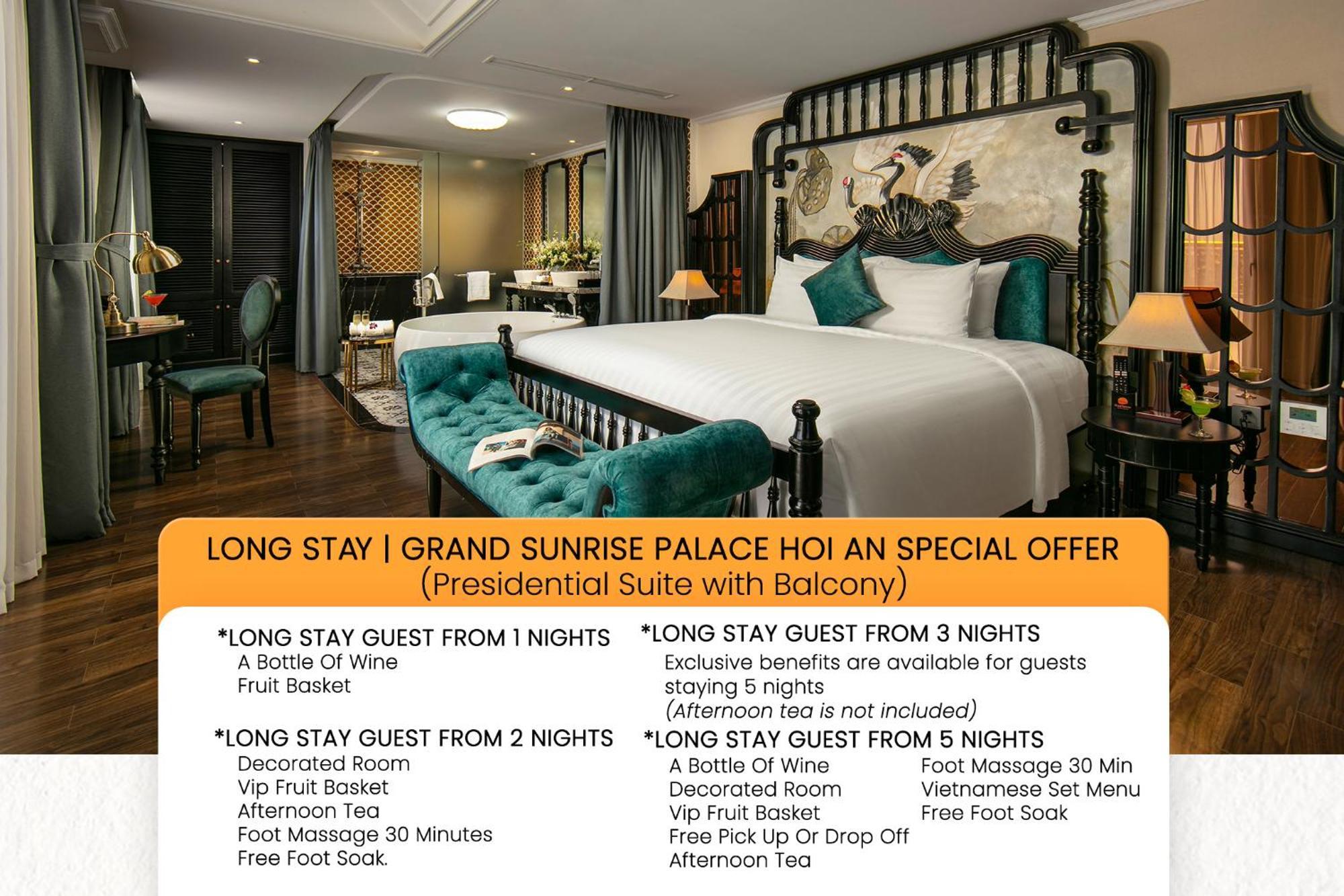 Grand Sunrise Palace Hoi An- A Luxury Indochine Hotel & Spa المظهر الخارجي الصورة